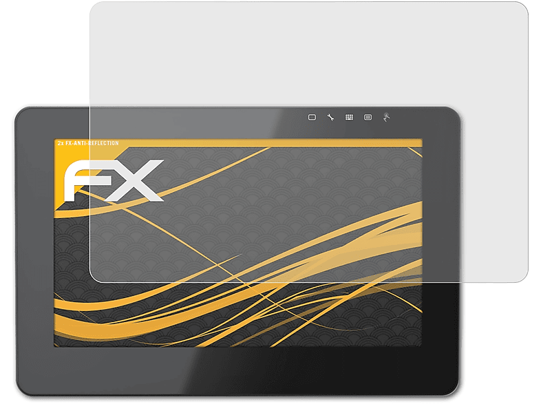 ATFOLIX 2x FX-Antireflex Displayschutz(für Wacom 16) Pro CINTIQ