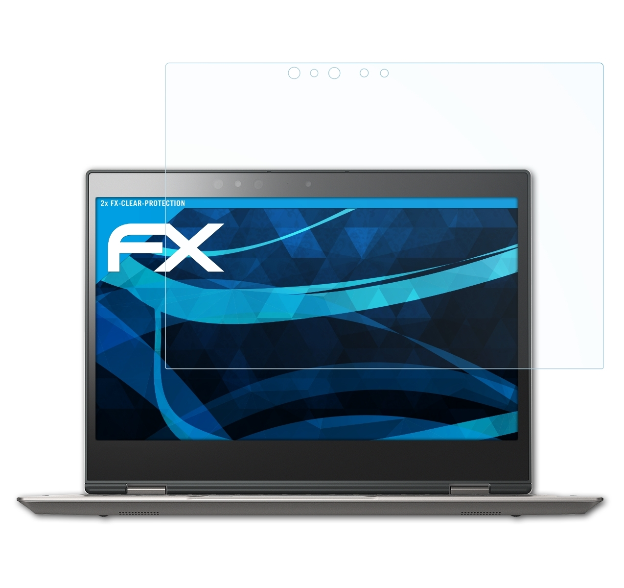 ATFOLIX 2x FX-Clear Displayschutz(für Toshiba Portege X20W)