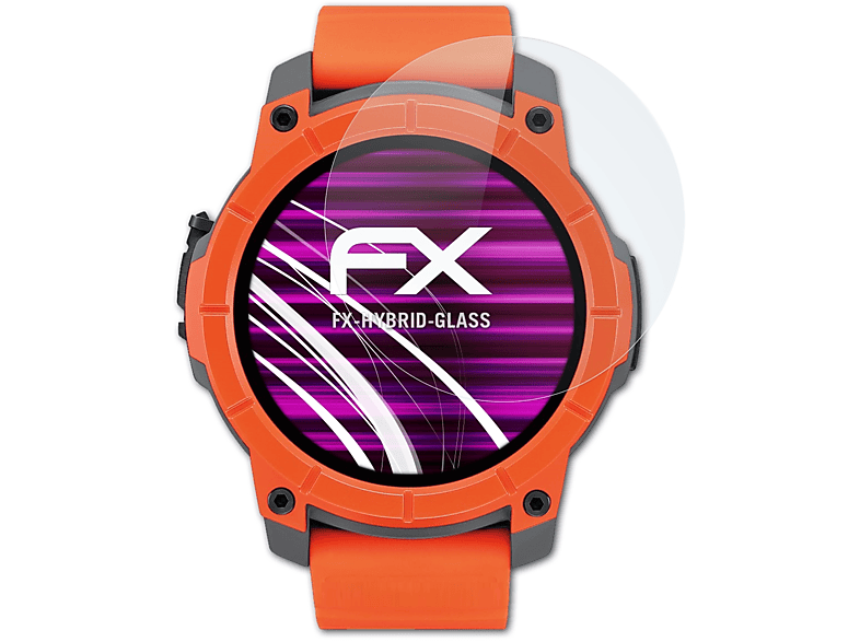 ATFOLIX FX-Hybrid-Glass The Mission) Nixon Schutzglas(für