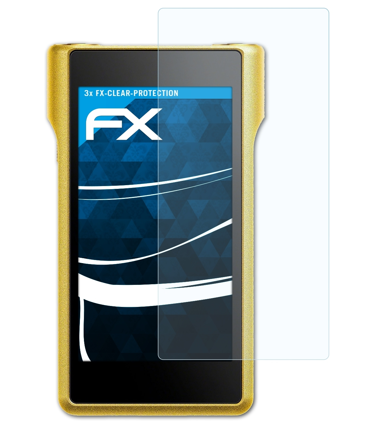 3x NW-WM1Z) Displayschutz(für FX-Clear Walkman ATFOLIX Sony