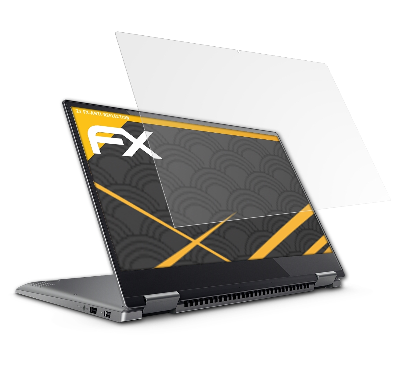ATFOLIX 2x Lenovo FX-Antireflex (15 Yoga Displayschutz(für 720 inch))