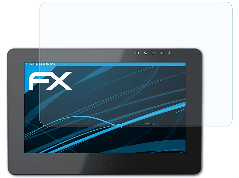 ATFOLIX 2x FX-Clear Displayschutz(für Wacom CINTIQ Pro 13)
