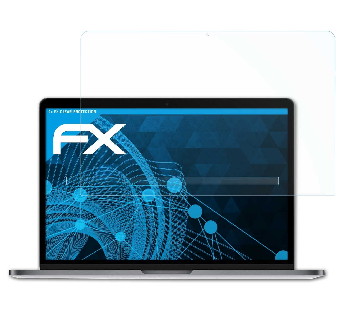 (incl. MacBook Displayschutz(für 2016 Bar)) inch 2x Apple Touch Pro 15 FX-Clear ATFOLIX