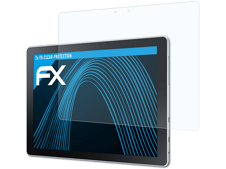 ATFOLIX 2x FX-Clear Displayschutz(für Samsung Book Galaxy 12)