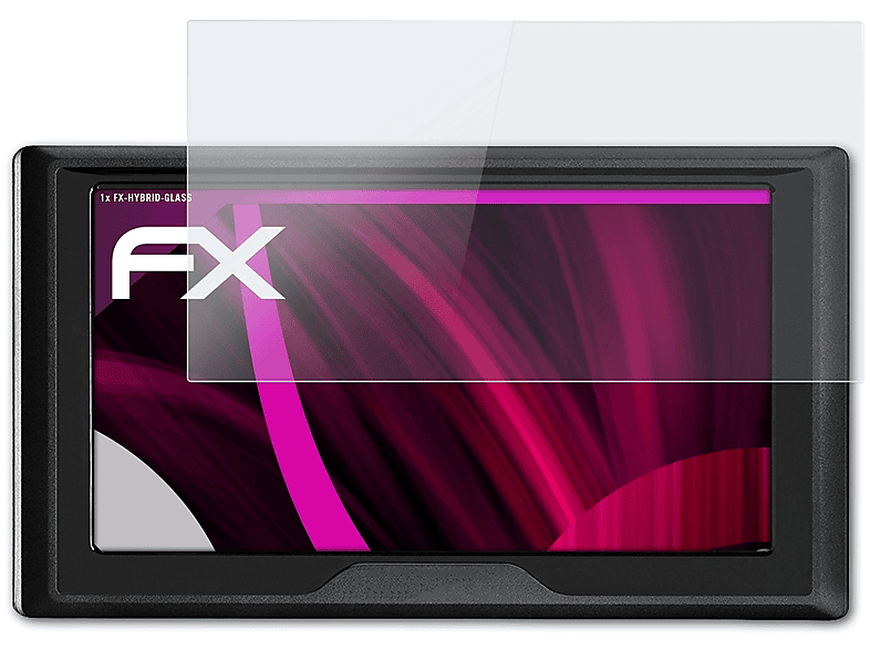 ATFOLIX FX-Hybrid-Glass Drive Garmin 61LMT-S) Schutzglas(für