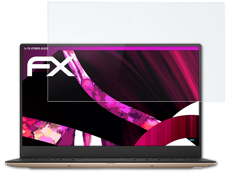 (9360)) ATFOLIX Schutzglas(für Dell 13 FX-Hybrid-Glass XPS