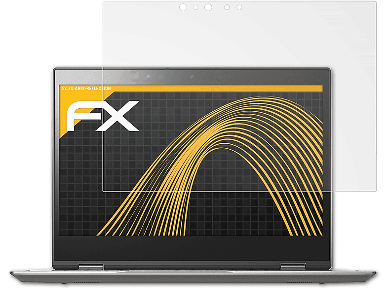 ATFOLIX 2x FX-Antireflex Displayschutz(für Toshiba Portege X20W)