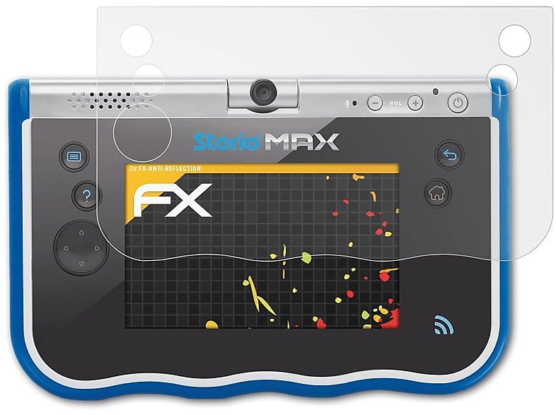 Displayschutz(für Storio FX-Antireflex 5) 2x Max ATFOLIX VTech