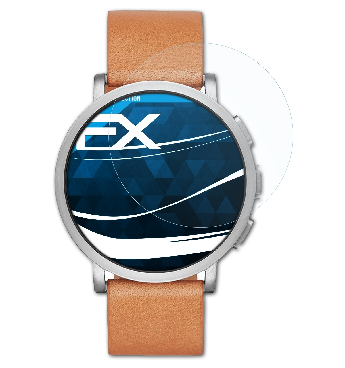 ATFOLIX 3x FX-Clear Skagen Displayschutz(für Hybrid)