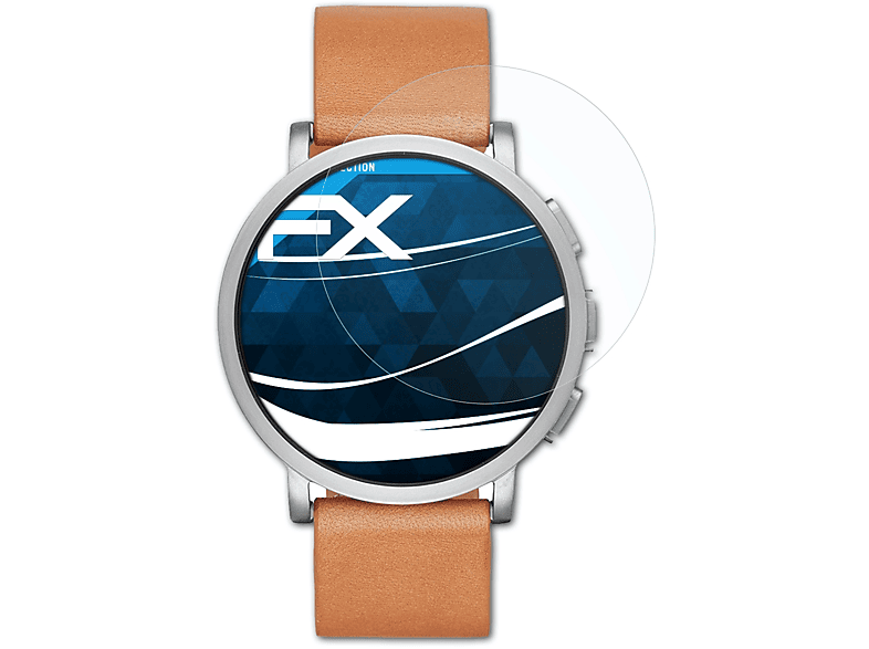 ATFOLIX 3x FX-Clear Skagen Displayschutz(für Hybrid)