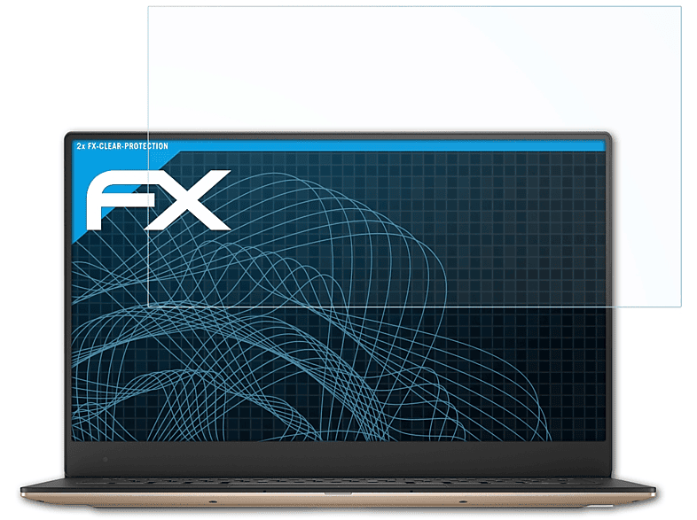 Dell Displayschutz(für (9360)) ATFOLIX 13 2x FX-Clear XPS