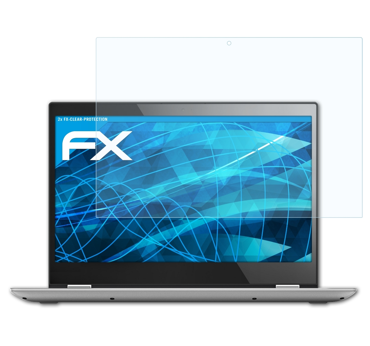 ATFOLIX 2x FX-Clear Displayschutz(für (14 Yoga inch)) 520 Lenovo