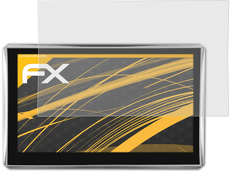 ATFOLIX 3x FX-Antireflex Displayschutz(für EasySMX 84H-3 GPS Navigator)