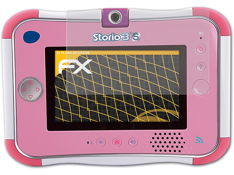 ATFOLIX 2x FX-Antireflex Displayschutz(für VTech Storio 3S)