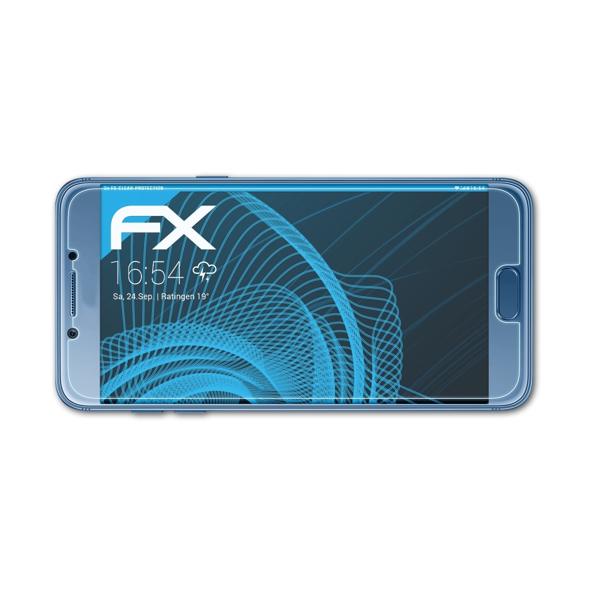 Galaxy Pro C5 Samsung FX-Clear 3x (SM-C5010)) Displayschutz(für ATFOLIX