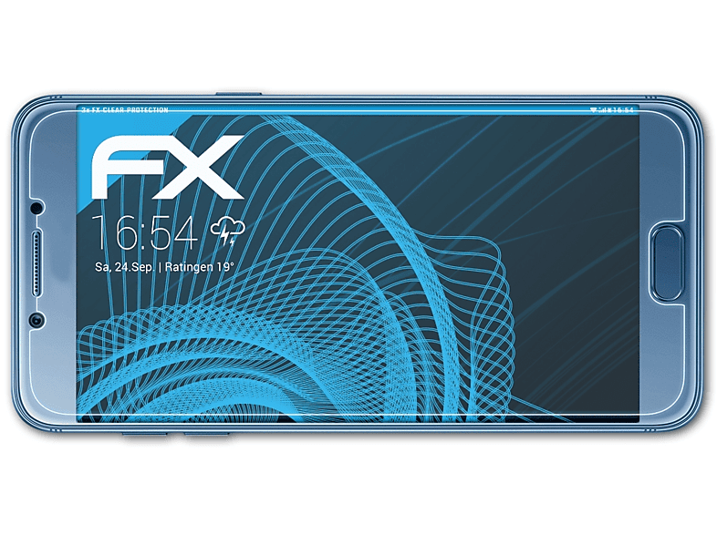 ATFOLIX 3x FX-Clear Displayschutz(für Samsung Pro Galaxy C5 (SM-C5010))