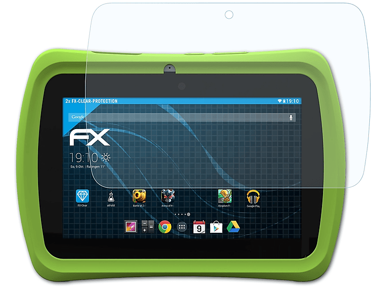 FX-Clear Displayschutz(für Epic) LeapFrog 2x ATFOLIX