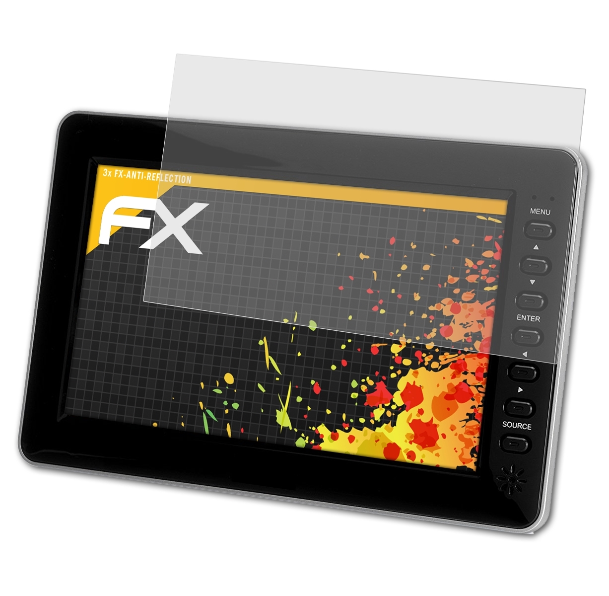 ATFOLIX 3x FX-Antireflex Xoro 1010) Displayschutz(für PTL