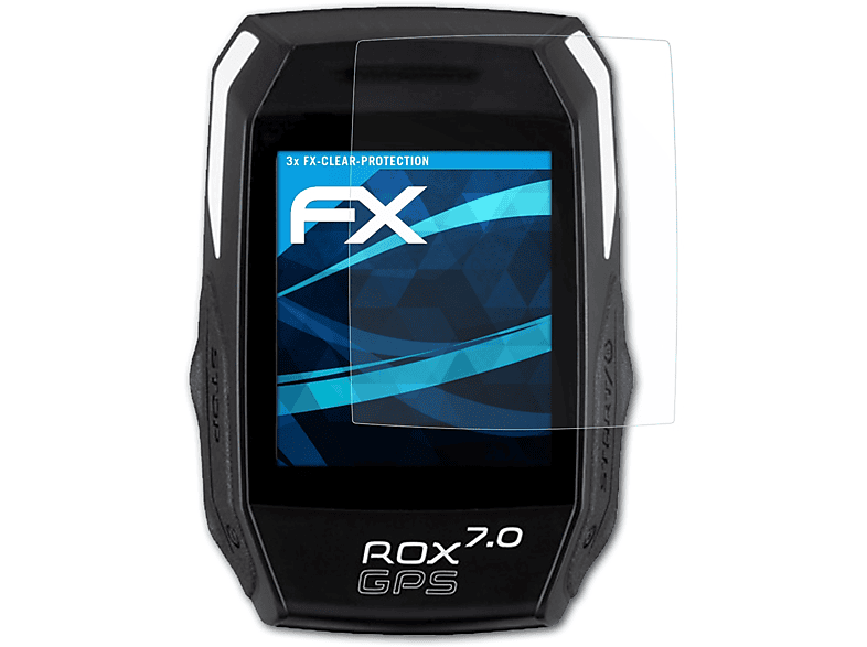3x FX-Clear Rox ATFOLIX Sigma 7.0) Displayschutz(für
