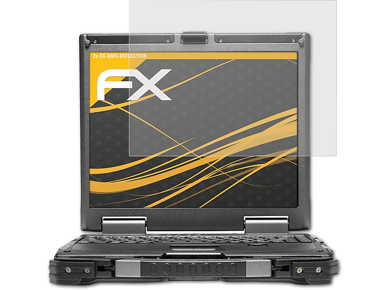 ATFOLIX 2x B300) Displayschutz(für Getac FX-Antireflex