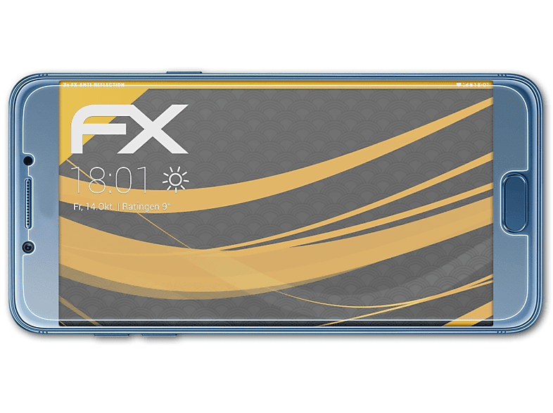 ATFOLIX 3x FX-Antireflex Displayschutz(für Samsung Galaxy C5 Pro (SM-C5010))