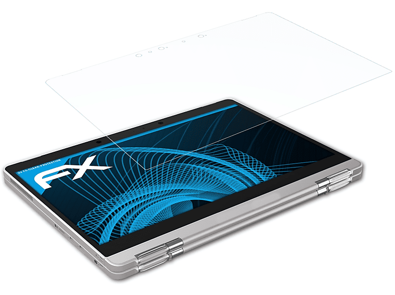 ATFOLIX 2x FX-Clear Displayschutz(für Porsche-Design Book One)