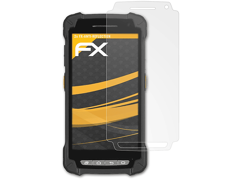 ATFOLIX 2x FX-Antireflex Displayschutz(für Casio IT-G400)