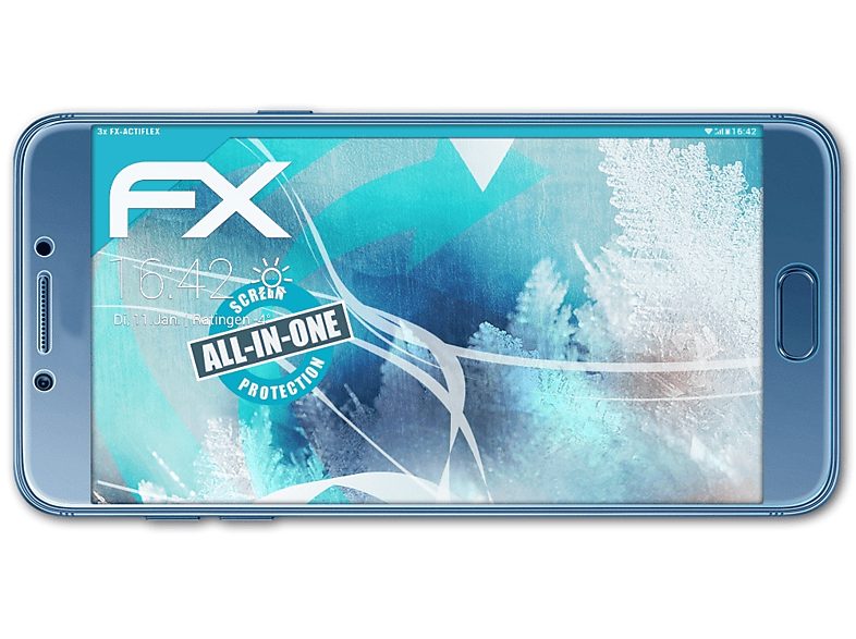 ATFOLIX 3x FX-ActiFleX Displayschutz(für Samsung Galaxy C5 Pro (SM-C5010))