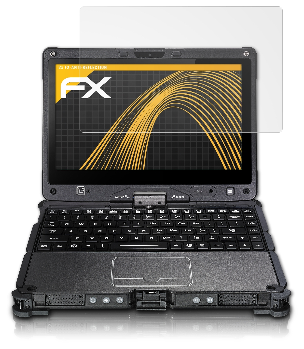 ATFOLIX 2x V110) FX-Antireflex Displayschutz(für Getac