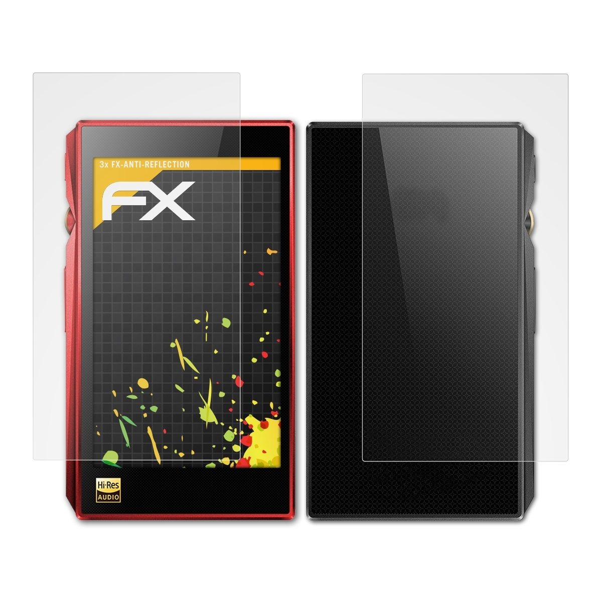 FiiO Displayschutz(für ATFOLIX 3x X5 FX-Antireflex III)