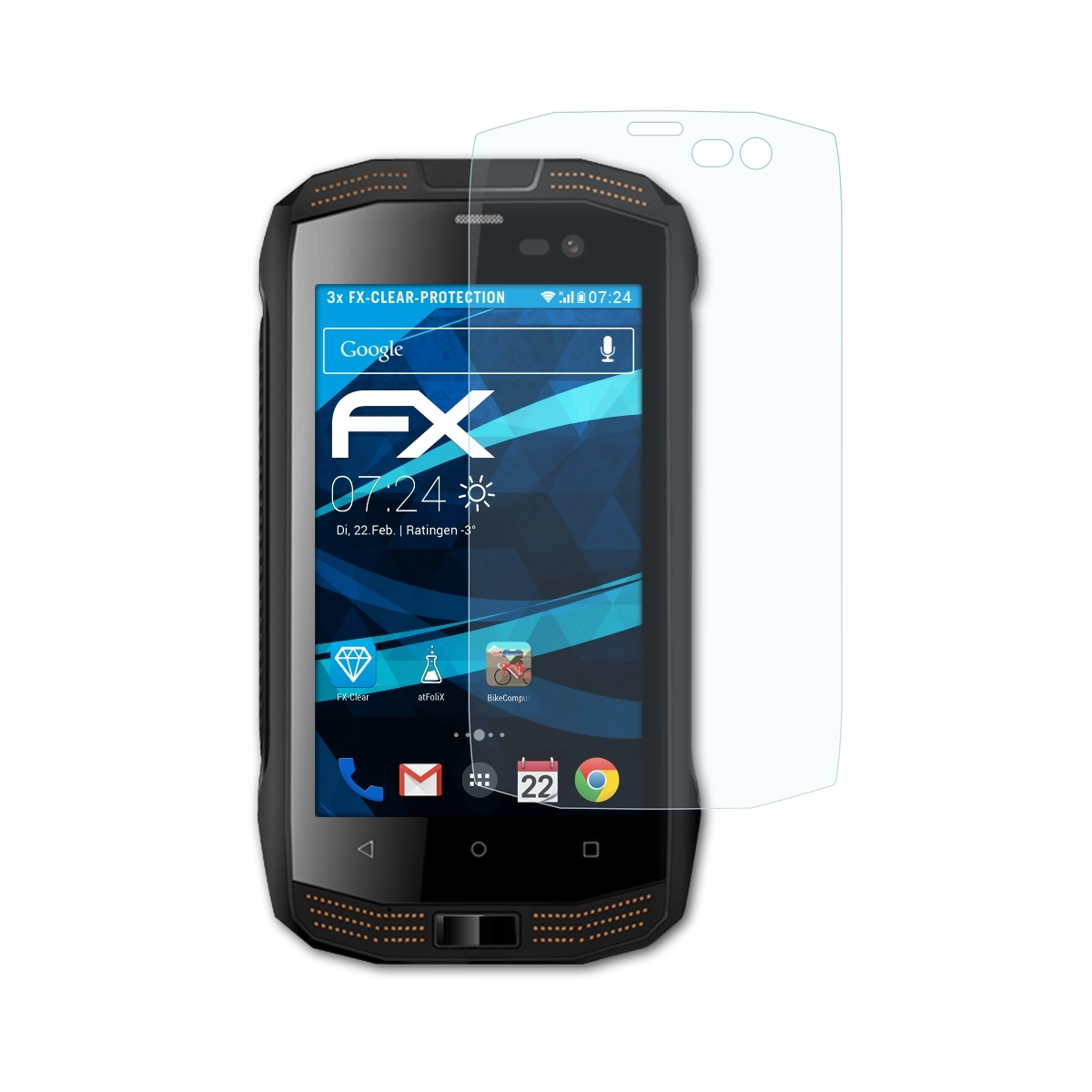AGM Rio) FX-Clear A2 3x Displayschutz(für ATFOLIX