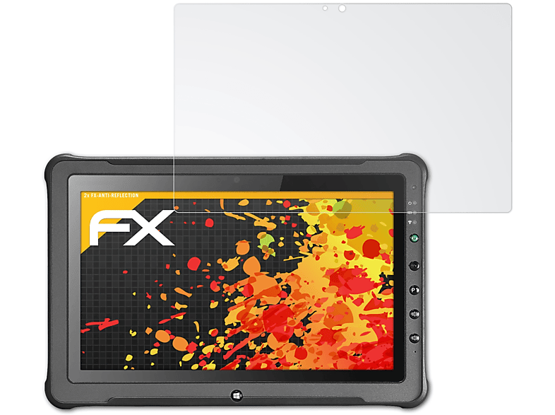 ATFOLIX 2x FX-Antireflex Displayschutz(für Getac F110 (Generation G4))