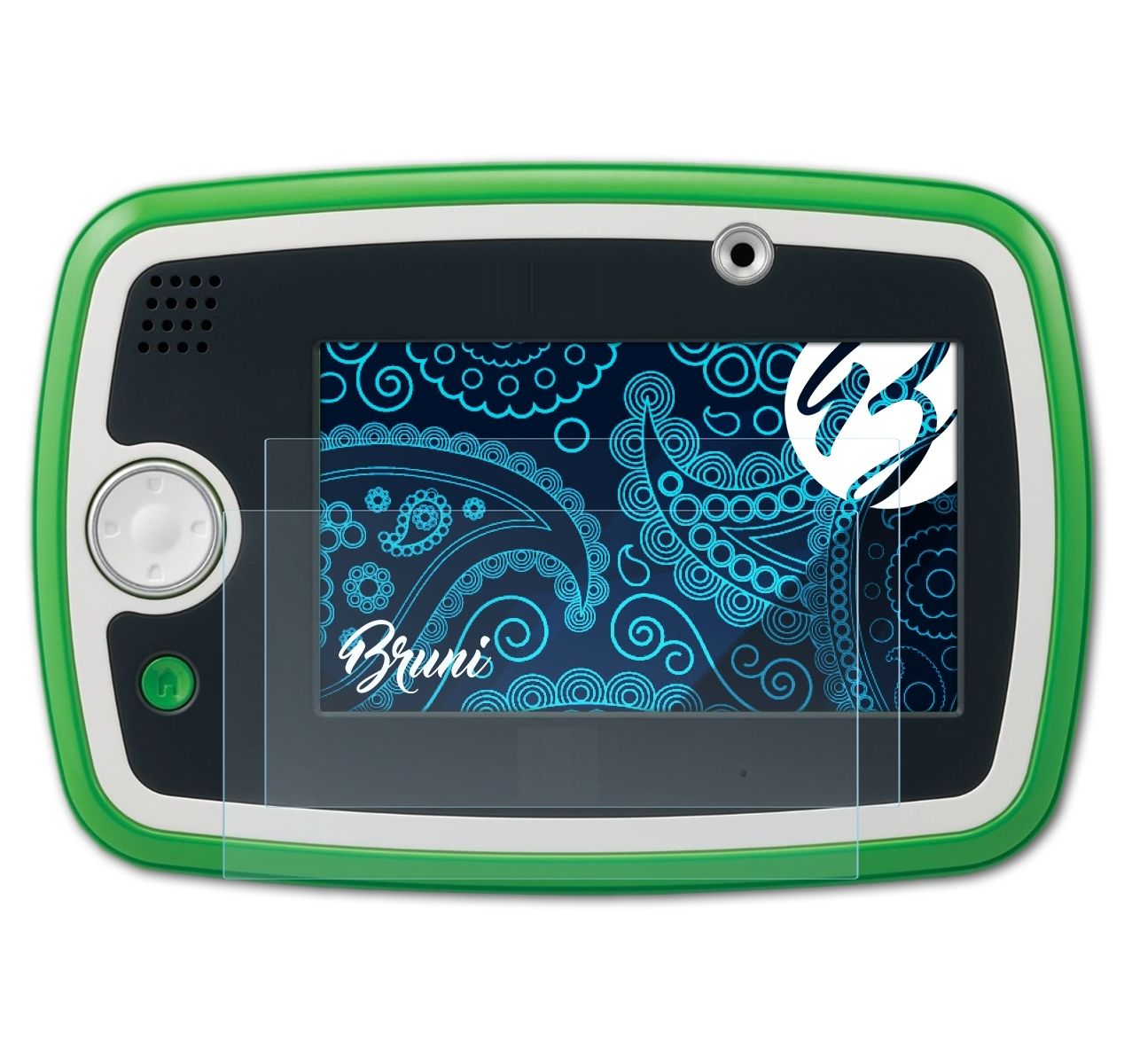 BRUNI 2x Basics-Clear LeapPad 3) LeapFrog Schutzfolie(für