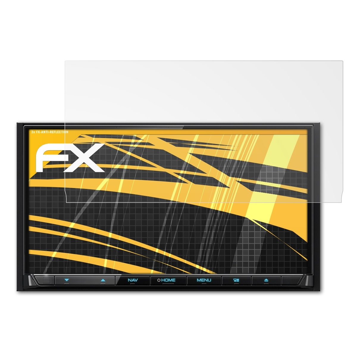 DNX8160DABS) FX-Antireflex ATFOLIX Displayschutz(für Kenwood 3x