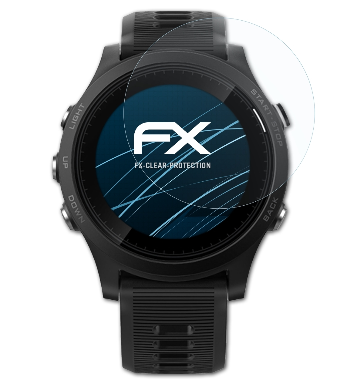 Forerunner ATFOLIX FX-Clear 3x 935) Garmin Displayschutz(für