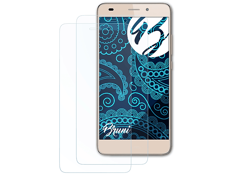 BRUNI Schutzfolie(für Huawei GT3) 2x Basics-Clear