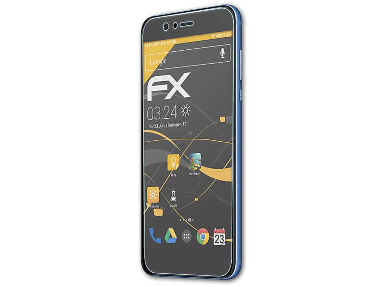 ATFOLIX 3x FX-Antireflex Displayschutz(für Huawei Nova Plus) 2