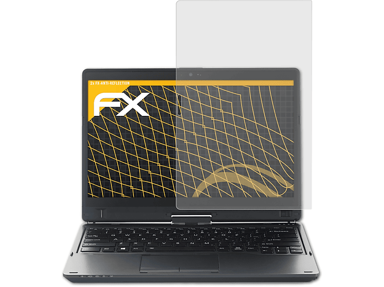 ATFOLIX 2x FX-Antireflex Displayschutz(für Fujitsu Lifebook T937)