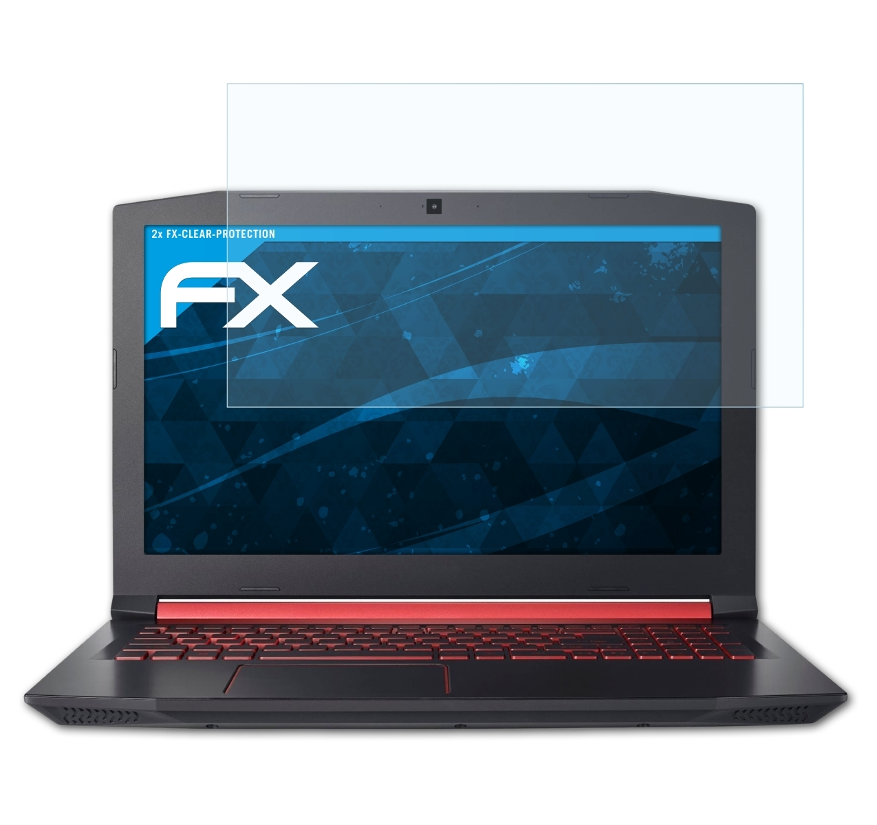 Acer 5) 2x ATFOLIX Displayschutz(für Nitro FX-Clear