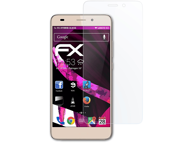 GT3) FX-Hybrid-Glass Huawei Schutzglas(für ATFOLIX