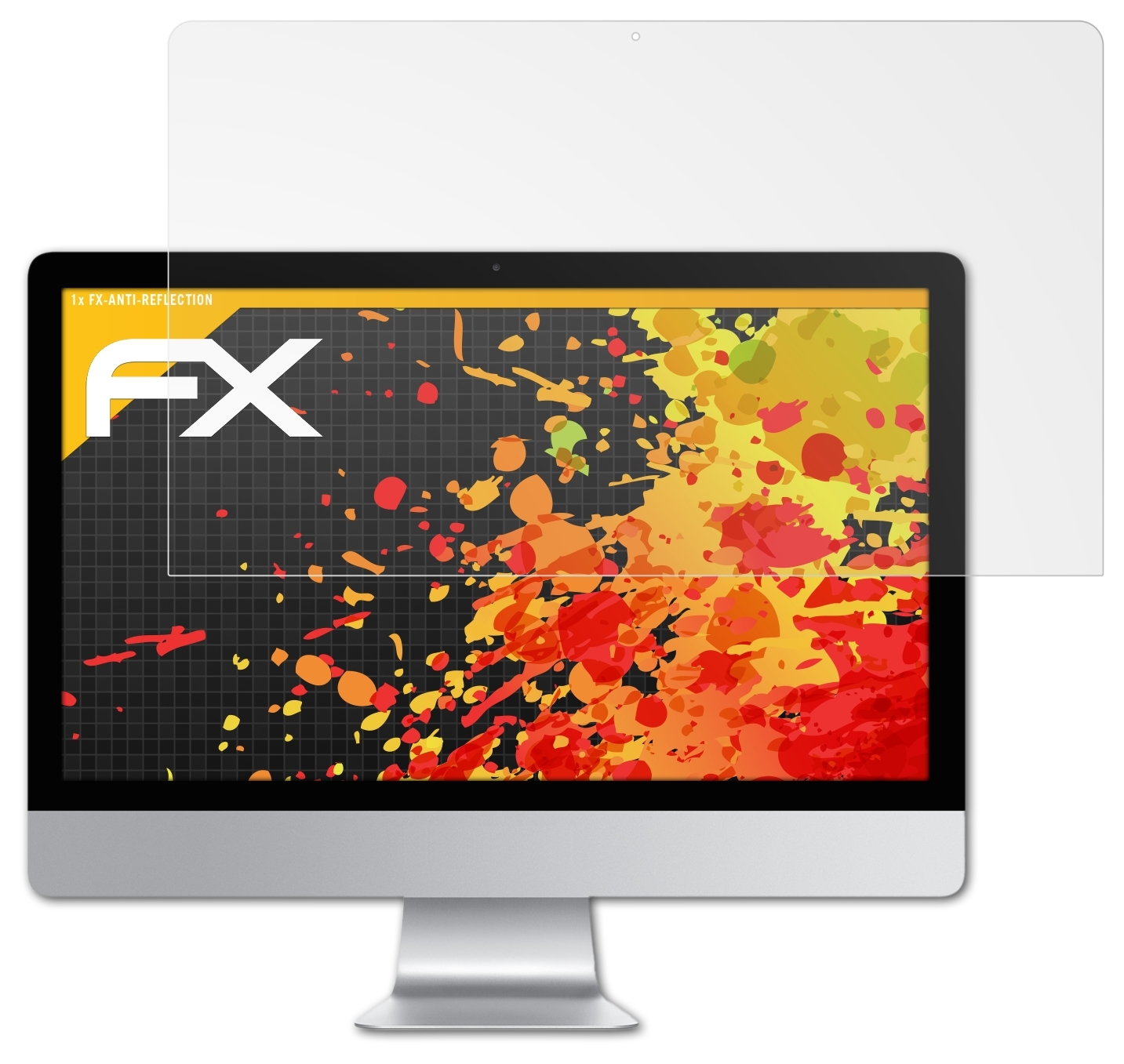 ATFOLIX FX-Antireflex Displayschutz(für Apple 27 Model 2017) iMac