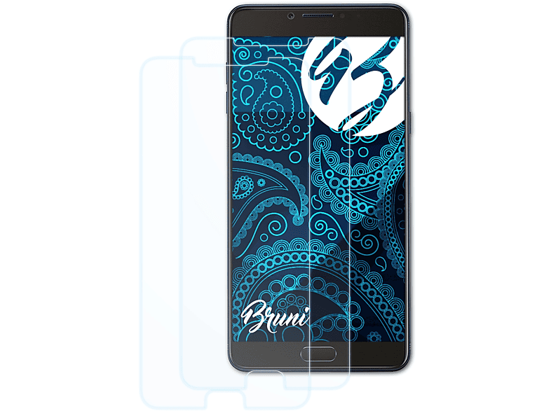 2x C7 Galaxy Samsung Schutzfolie(für Pro) BRUNI Basics-Clear