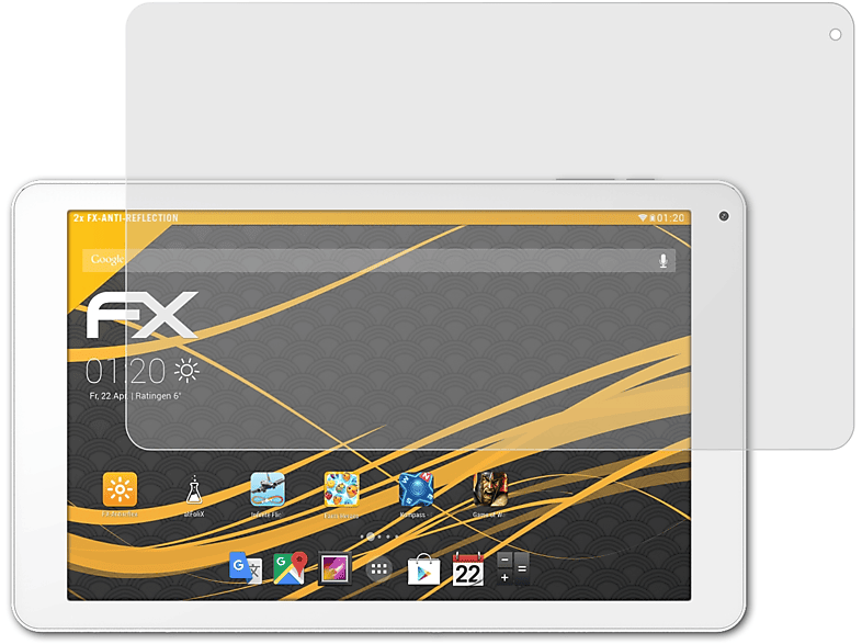FX-Antireflex Platinum 101 Displayschutz(für 2x ATFOLIX 3G) Archos