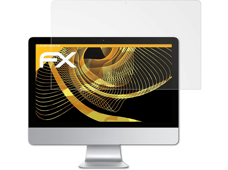 ATFOLIX FX-Antireflex Displayschutz(für Apple iMac 21,5 Model 2017)