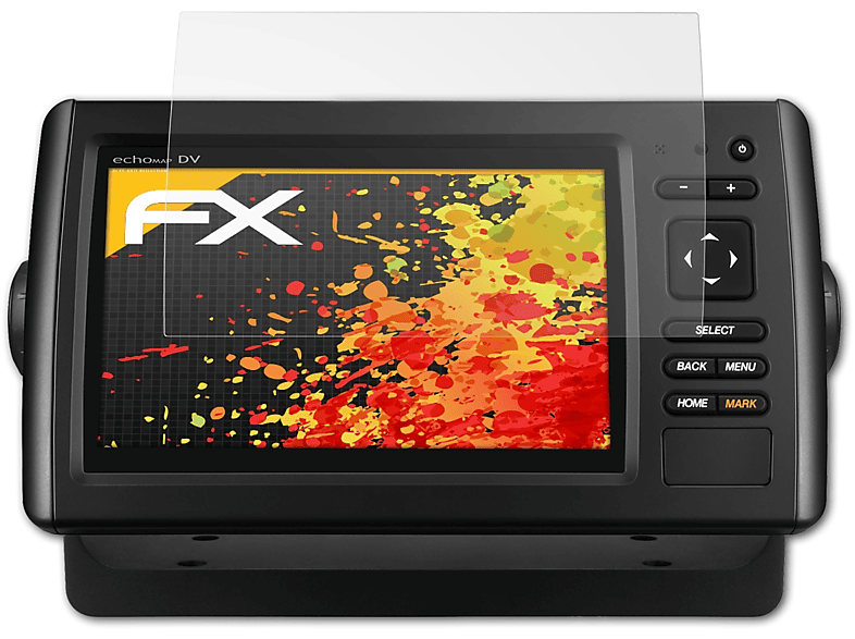 ATFOLIX 3x FX-Antireflex Displayschutz(für Garmin echoMap CHIRP 72DV/CV)