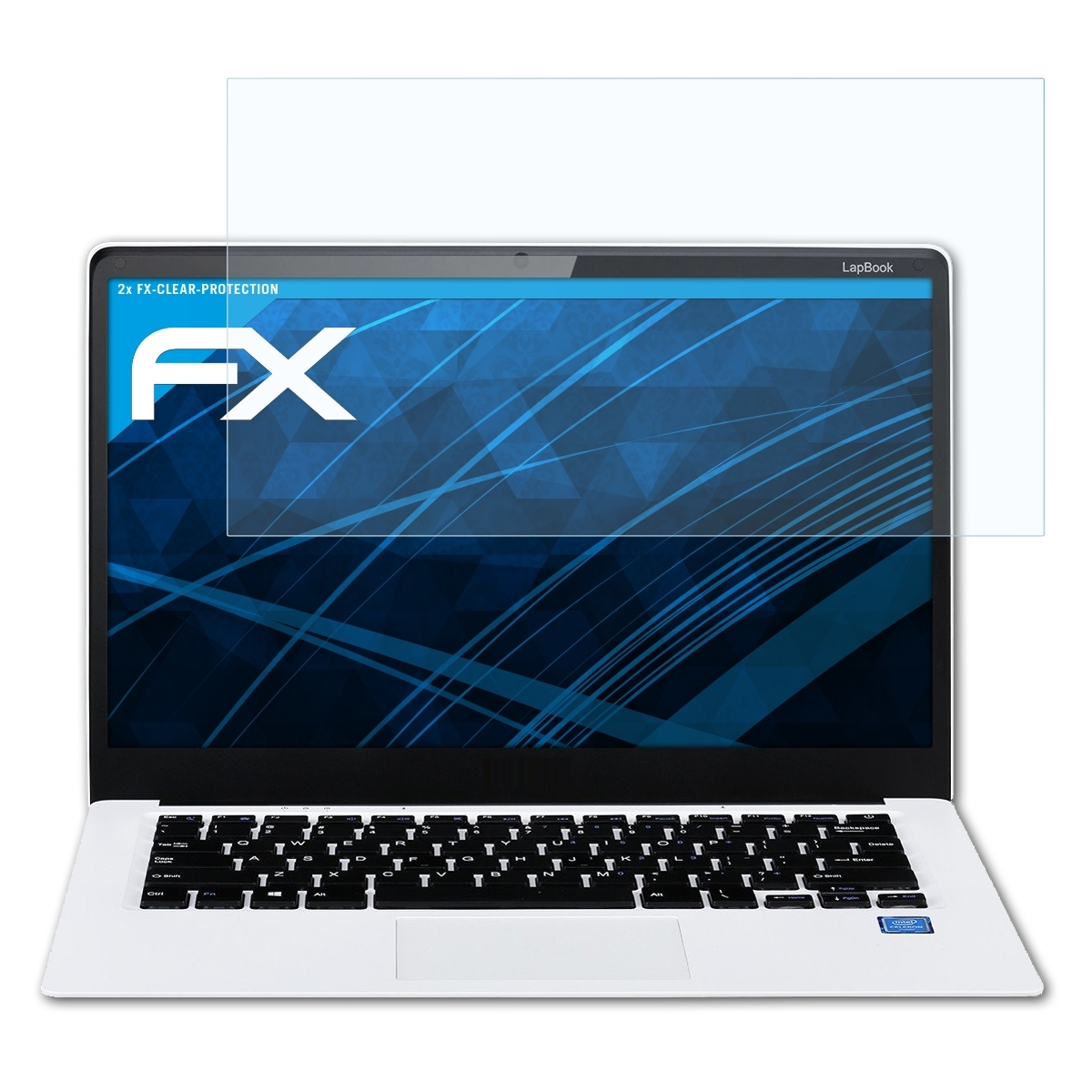 ATFOLIX 2x FX-Clear Displayschutz(für Chuwi LapBook 14,1)