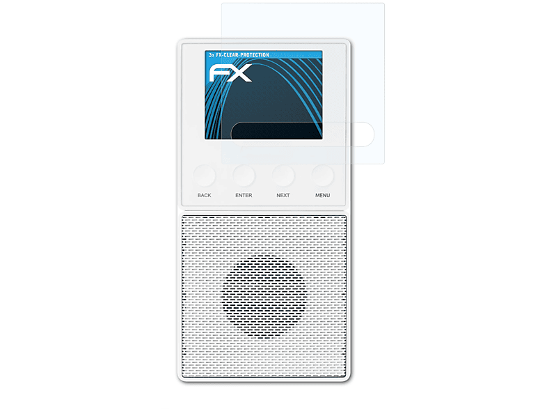 ATFOLIX 3x FX-Clear Displayschutz(für Medion E85032 (MD87248))