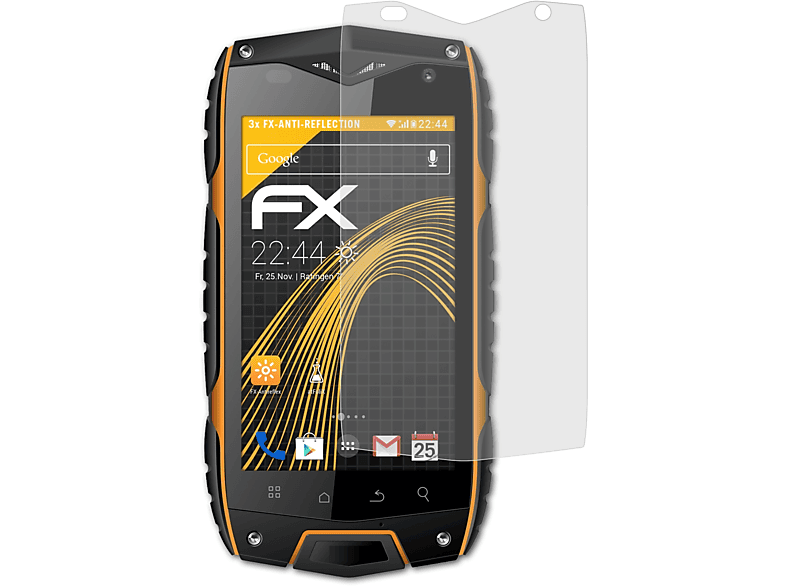 A7) ATFOLIX 3x Displayschutz(für FX-Antireflex AGM