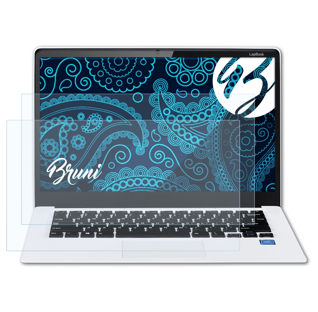 2x Chuwi LapBook Schutzfolie(für BRUNI 14,1) Basics-Clear