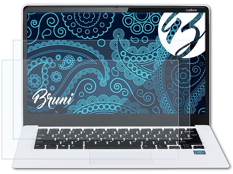 LapBook Basics-Clear BRUNI Chuwi 2x 14,1) Schutzfolie(für